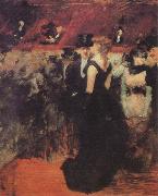 Jean-Louis Forain Ball at the Paris Opera Sweden oil painting artist